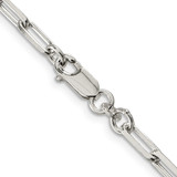 Sterling Silver 4.25mm Elongated Open Link Chain - QF-E4847F4F-5164