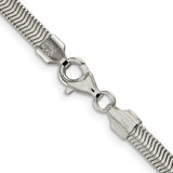 Sterling Silver 4.2mm Flat Oval Snake Chain - QF-A3CF9238-4866