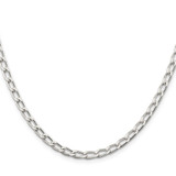 Sterling Silver 4.3mm Open Elongated Link Chain - QL-A1F1F145-9824