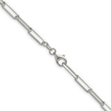 Sterling Silver 4.4mm D/C Paperclip Chain - QD-17BA13F1-2331