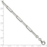 Sterling Silver 4.4mm D/C Paperclip Chain - QD-D2CFA33A-5656