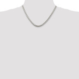 Sterling Silver 4.5mm Box Chain - QB-455A9216-4979