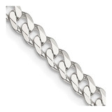 Sterling Silver 4.5mm Curb Chain - QC-85CB8E5C-8067