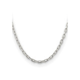 Sterling Silver 4.5mm Diamond-cut Long Link Cable Chain - QA-A5F2C565-7883
