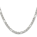 Sterling Silver 4.5mm Figaro Anchor Chain - QA-787D454A-9150
