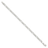 Sterling Silver 4.5mm Figaro Chain - QF-D16787BA-1563