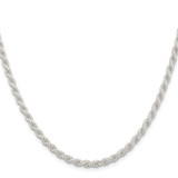 Sterling Silver 4.5mm Solid Rope Chain - QD-5315FE74-9159
