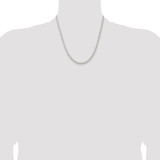 Sterling Silver 4.5mm Solid Rope Chain - QD-831B3777-7272