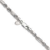 Sterling Silver 4.75mm D/C Figarope Chain - QF-2067F050-5697
