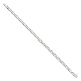 Sterling Silver 4.7mm Flat Curb Chain - QL-72FC9291-3926