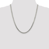Sterling Silver 4.7mm Flat Curb Chain - QL-A3F71B86-8627