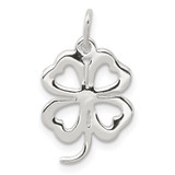 Sterling Silver 4-leaf Clover Charm - QC-7E05E053-8983