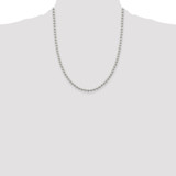 Sterling Silver 4mm Beaded Chain - QK-A72E4C25-7732