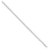 Sterling Silver 4mm Flat Anchor Chain - QL-54BDCB64-7613