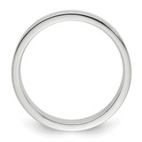Sterling Silver 4mm Lightweight Flat Size 7 Band