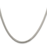 Sterling Silver 4mm Round Snake Chain - QS-48BA912E-2503