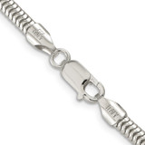 Sterling Silver 4mm Round Snake Chain - QS-A892B30B-6090