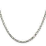 Sterling Silver 4mm Round Spiga Chain - QS-8DEE3FD6-2704