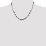 Sterling Silver 5.2mm Round Box Chain - QF-D0C00A96-8477