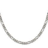 Sterling Silver 5.5mm Figaro Chain - QF-DFCAF97C-6945