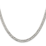Sterling Silver 5.5mm Rambo Chain - QR-691180FA-3055