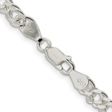 Sterling Silver 5.5mm Rambo Chain - QR-94875298-7349