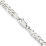 Sterling Silver 5.7mm Curb Chain - QC-F8A8AA30-1400