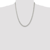 Sterling Silver 5.7mm Curb Chain - QC-F8A8AA30-1400