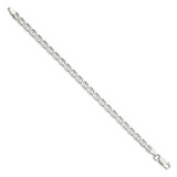 Sterling Silver 5.7mm D/C Flat Anchor Curb Chain - QF-07C9FA81-8823