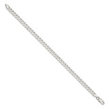 Sterling Silver 5mm Beveled Curb Chain - QF-B7FB6DD2-4023