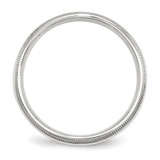 Sterling Silver 5mm Comfort Fit Double Milgrain Size 12 Band