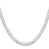 Sterling Silver 5mm D/C Square Curb Chain - QF-B073953F-2149