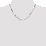 Sterling Silver 5mm Elongated Open Link Chain - QF-20B04B94-7788
