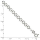 Sterling Silver 5mm Fancy Bracelet