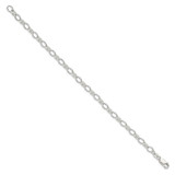 Sterling Silver 5mm Fancy Rolo Chain - QF-3D0D26EC-6057