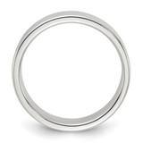 Sterling Silver 5mm Lightweight Flat Size 8.5 Band