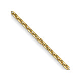 14K 30 inch .95mm Diamond-cut Cable with Lobster Clasp Chain