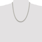 Sterling Silver 5mm Round Spiga Chain - QS-F0B2D1C9-1795