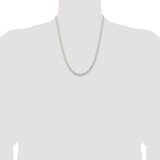 Sterling Silver 5mm Solid Rope Chain - QD-F3D29335-6199