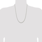 Sterling Silver 5mm Solid Rope Chain - QD-FEFBEC48-7674