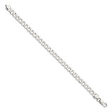 Sterling Silver 6.8mm Flat Curb Chain - QL-8D4B6DCF-7298