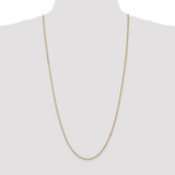 14K 30 inch 1.5mm Box with Lobster Clasp Chain