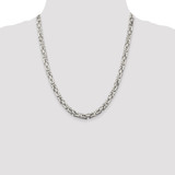 Sterling Silver 6mm Byzantine Chain - QB-5917AD89-3466