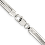 Sterling Silver 6mm Round Snake Chain - QS-A0771442-6648