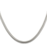 Sterling Silver 6mm Round Snake Chain - QS-C8365F59-1908