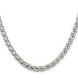 Sterling Silver 6mm Round Spiga Chain - QS-EA1D0126-4035