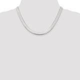 Sterling Silver 7.3mm Magic Herringbone Chain - QH-9A207BA9-8433