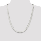 Sterling Silver 7.3mm Magic Herringbone Chain - QH-D3D47FFE-4698