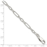Sterling Silver 7.5inch Fancy Link Bracelet - QH-8A68BC49-4834