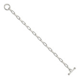 Sterling Silver 7.5inch Fancy Link Bracelet - QH-FFB158A6-6706